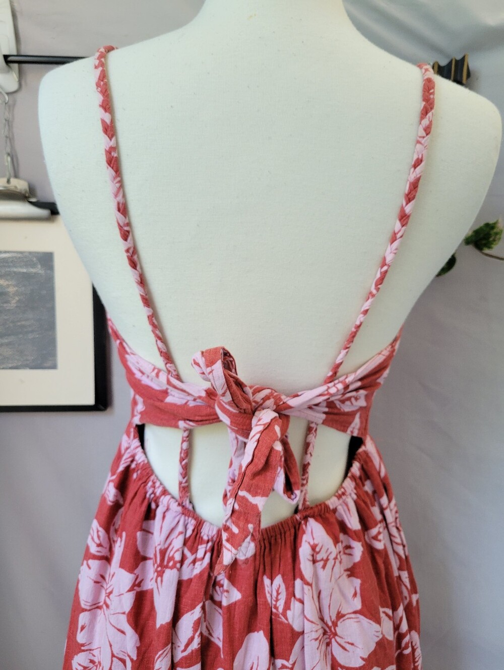 Free People The Perfect Sundress Floral Watermelon Combo XS - Picture 5 of 16